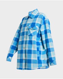 Quiksilver - Womens Camp Queen Polar Fleece Long Sleeve Shirt