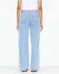 Dazie - Rome Baggy Low Rise Denim Jeans