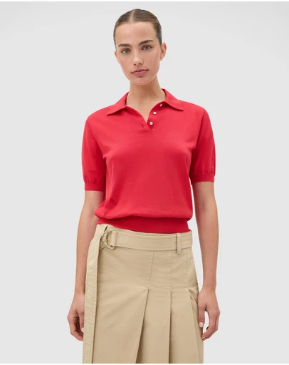 Oroton - SS Knit Polo