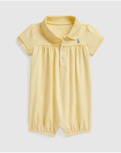 Polo Ralph Lauren - Polo Bubble One Piece Shortall - Babies