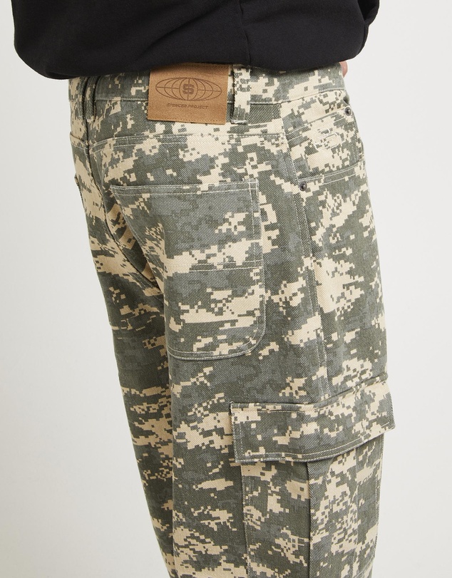Spencer Project - Auckland Camo Cargo Pants