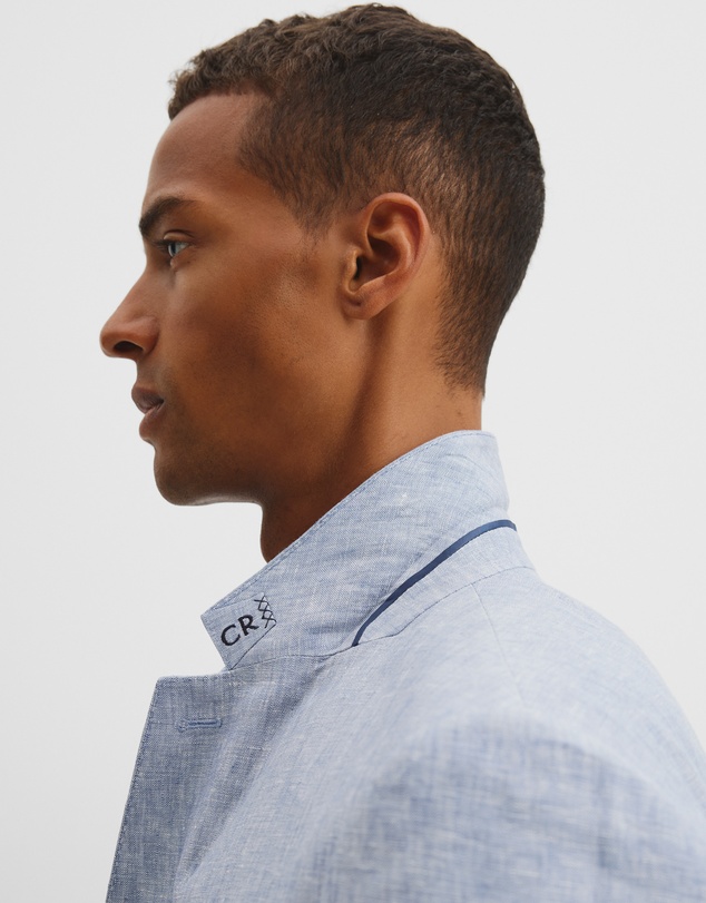 Country Road - Regular Fit Linen Chambray Jacket