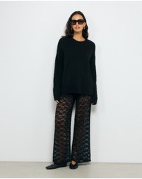 AERE - Jori Wool Blend Oversized Knit Jumper