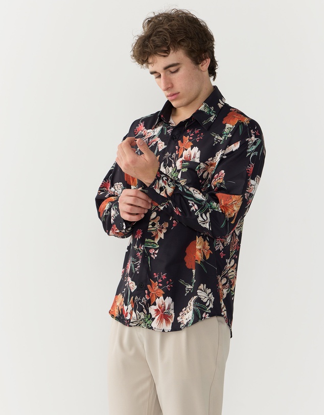 Justin Cassin - Sayer Flower Shirt