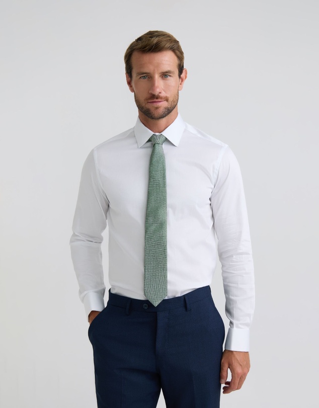 Oxford - Beckton Slim Fit French Cuff Shirt