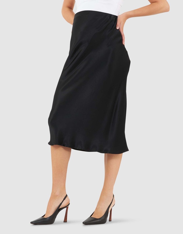 Ripe Maternity - Crystal Satin Skirt