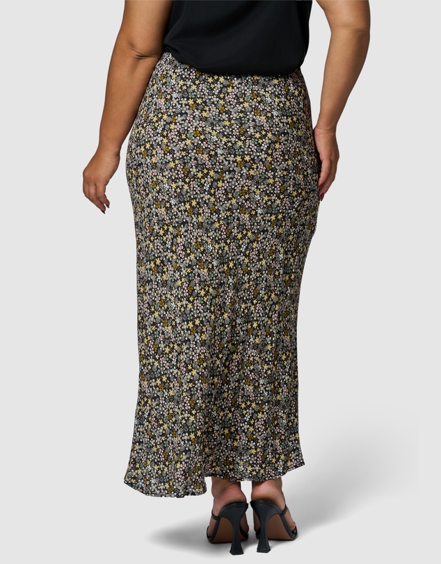 Something 4 Olivia - Emily Printed Midi Skirt