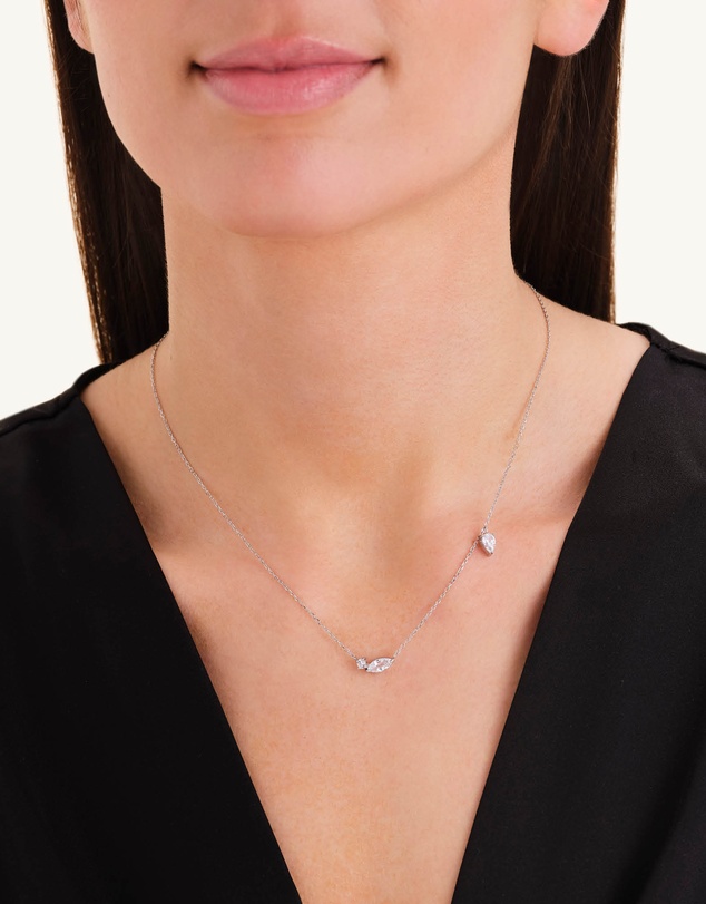 Rosefield - Mix Soft Silver-Tone Necklace
