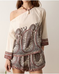 BOTEH - Cassia Boat Neck Top