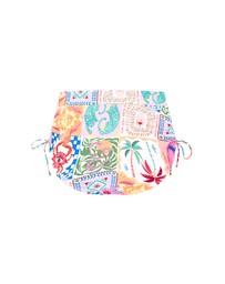 City Chic - Positano Hi Waist Print Bikini Brief