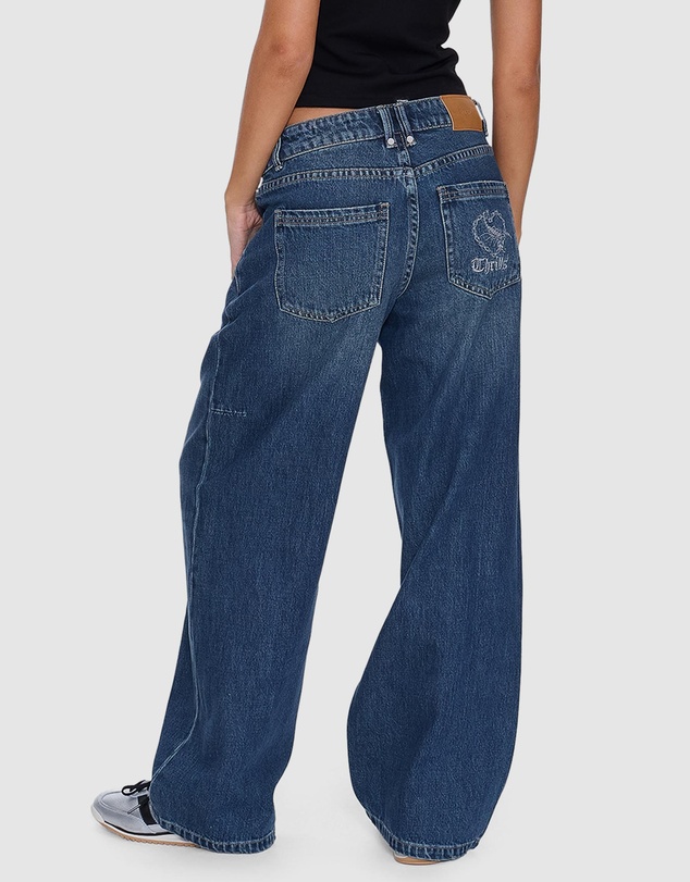Thrills - Billie Low Rise Baggy Jeans