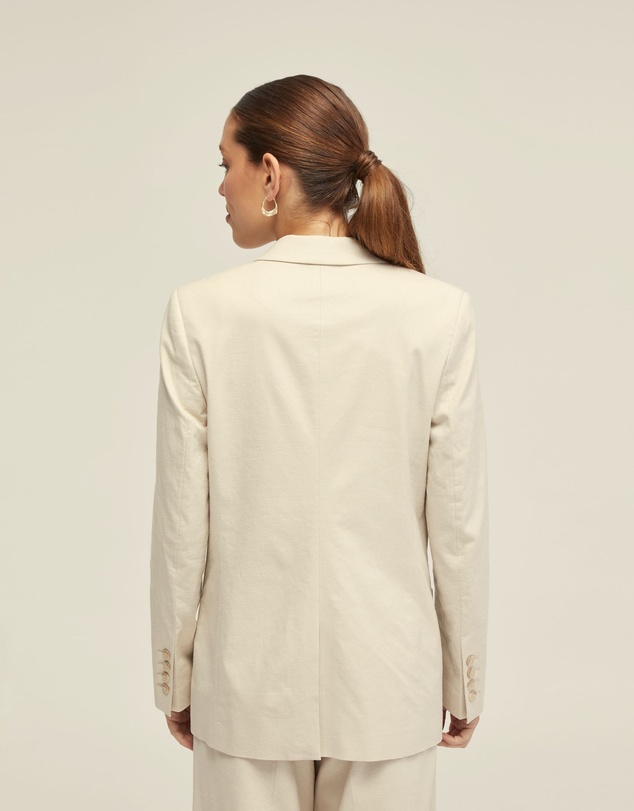 Oxford - June 3 Button Linen Jacket