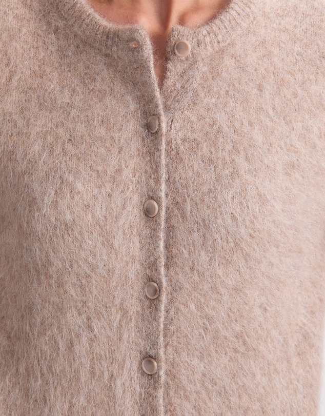 Sportscraft - Alpaca Blend Cropped Cardigan