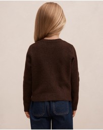 Forever New Girls - Hallie Crew Neck Girls Cardigan