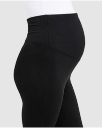 Ripe Maternity - Organic Over Bump 3/4 Legging