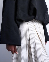 TOPSHOP - Balloon Hem Sweat