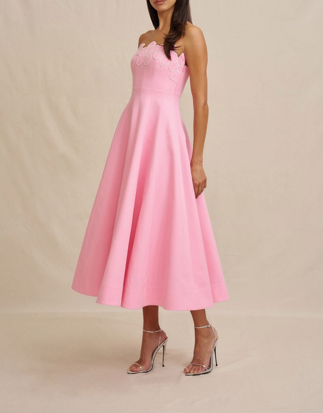 BY JOHNNY. - Florelle Strapless Dress
