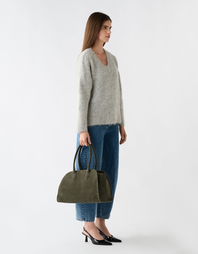 Esmaee - Whisper V-Neck Sweater