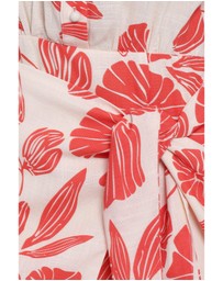 Petal & Pup - Leyton Mini Dress - Red Floral