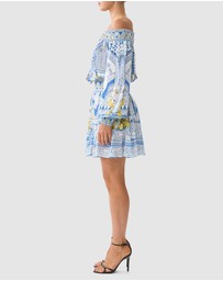 Camilla - Off Shoulder Short Dress