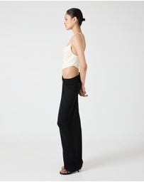 Third Form - Cascade Drape Jersey Dress