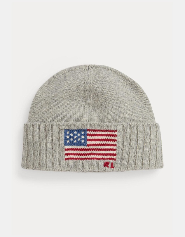 Polo Ralph Lauren - Flag-Intarsia Wool-Blend Beanie
