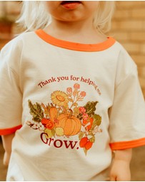 Banabae - Thank you For Helping Me Grown Ringer Tee - Kids