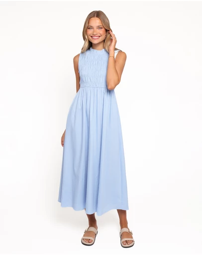 Petal & Pup - Lanna Maxi Dress - Blue