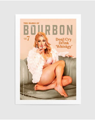 Olive et Oriel - Babes Of Bourbon Vol 7 by The Whiskey Ginger Art Print