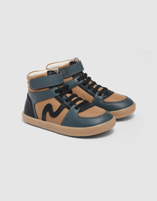 Pretty Brave - HI-TOP Tan Combo