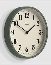Newgate - Newgate Number Four Wall Clock Matte Asparagus Green