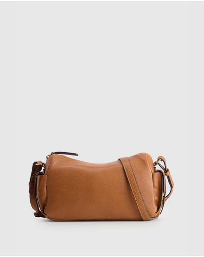 Evity - Narda Leather Pocket Crossbody Bag