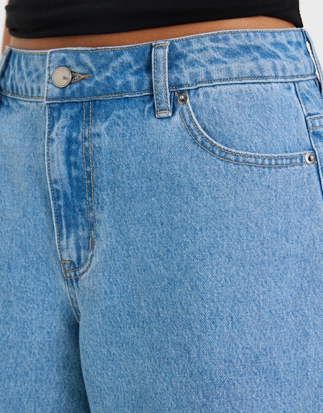 Calli - Blake Wide Leg Denim Jorts