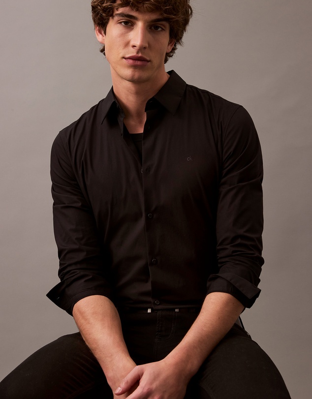 Calvin Klein - Slim Stretch Poplin Shirt