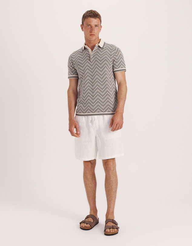SABA - Monte Linear Knit Polo