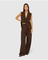 Belle & Bloom - Ready for Your Love Wool Wide Leg Pant