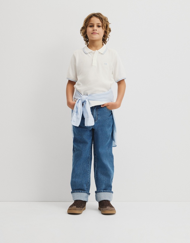 Country Road - Teen Short Sleeve Logo Polo