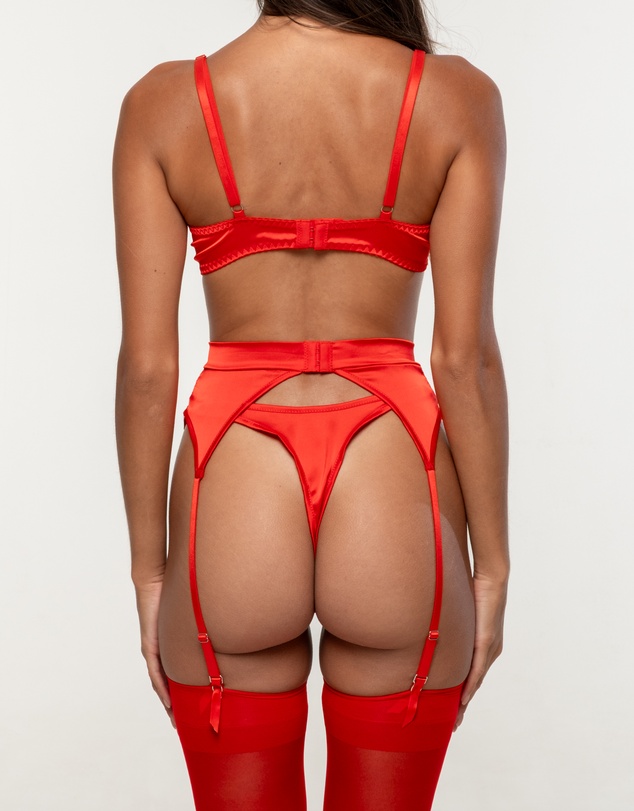 One Empire - Isabelle Red Lingerie Set