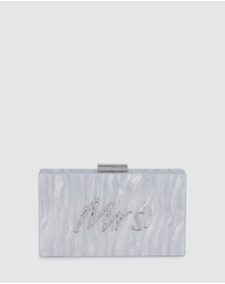 Olga Berg - MRS. Glitter Acrylic Clutch