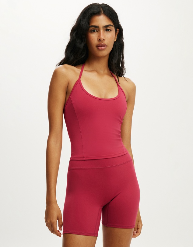 Cotton On Body Active - Ultra Move Scoop Halter Tank