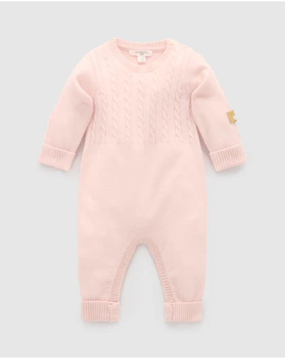 Purebaby - Cashmere Growsuit -Kids-Babies