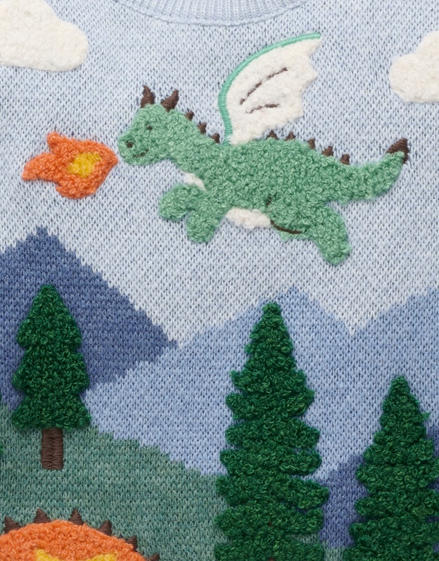 Purebaby - Dragon Mountain Jumper -Kids-Babies