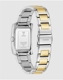 GUESS - Guess Ladies 2-Tone Silver Tone 27mm Analogue Watch