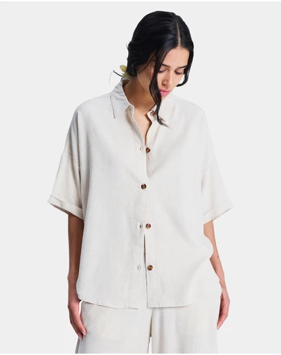 Roxy - Womens Beachy Short Sleeve Shirt