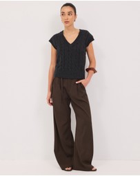Calli - Pierre Wide Leg Pants