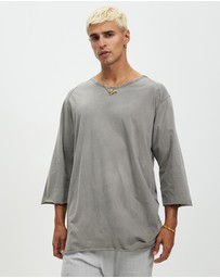 Surrounded By Ghosts - The Alloclasite Relaxed 3/4 Sleeve T-Shirt