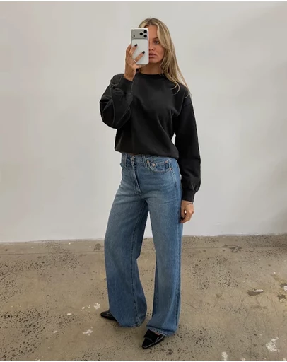 Levi's - Ribcage Wide Leg Jeans