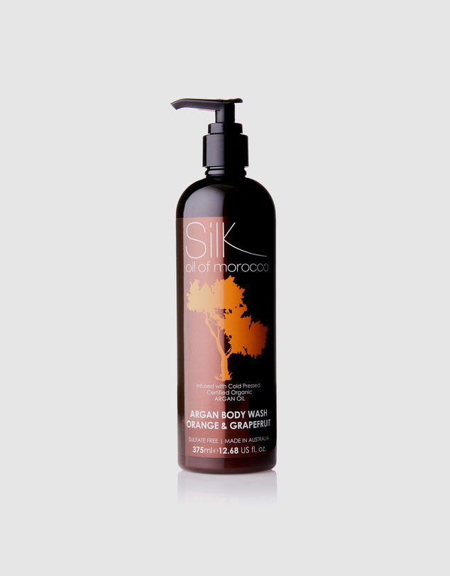 Silk Oil of Morocco - Argan Hand and Body Wash - Orange & Grapefruit