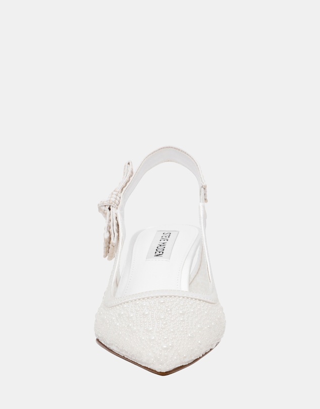 Steve Madden - Ensemble-P White Heels