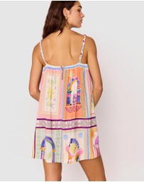 MINKPINK - Elysia Babydoll Mini Dress